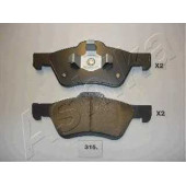 Колодки тормозные дисковые передний для MAZDA TRIBUTE(EP) <b>ASHIKA 50-03-315</b>