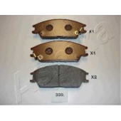 Колодки тормозные дисковые передний для HONDA ACCORD / HYUNDAI ACCENT, GETZ, LANTRA, PONY / EXCEL, PONY, S, STELLAR / MITSUBISHI GALANT <b>ASHIKA 50-03-339</b>