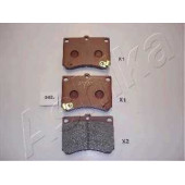 Колодки тормозные дисковые передний для MAZDA 323(BG), FAMILIA(BA,BG), MX-3(EC) <b>ASHIKA 50-03-342</b>