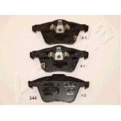 Колодки тормозные дисковые передний для MAZDA 6(GG) <b>ASHIKA 50-03-344</b>