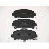 Колодки тормозные дисковые передний для HONDA ACCORD(CU) <b>ASHIKA 50-04-409</b>