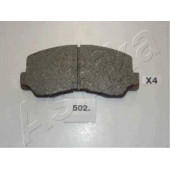 Колодки тормозные дисковые передний для MAZDA E-SERIE, RX 7 / MITSUBISHI GALANT, L 200, L 300, PAJERO, SAPPORO / TOYOTA CRESSIDA <b>ASHIKA 50-05-502</b>