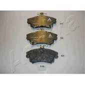 Колодки тормозные дисковые передний для MITSUBISHI CARISMA(DA#), COLT CZC(RG) <b>ASHIKA 50-05-516</b>