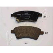 Колодки тормозные дисковые передний для FIAT SEDICI(FY#) / SUZUKI SX4(EY,GY) <b>ASHIKA 50-08-801</b>