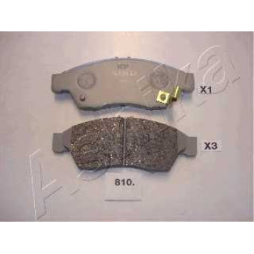 Колодки тормозные дисковые передний для SUZUKI LIANA(ER) <b>ASHIKA 50-08-810</b>