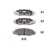 Колодки тормозные дисковые передний для SUZUKI SWIFT(AH,AJ,EA,MA) <b>ASHIKA 50-08-818</b>