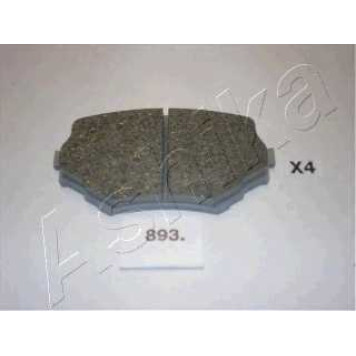 Колодки тормозные дисковые передний для SUZUKI GRAND VITARA(FT), VITARA(ET,TA) <b>ASHIKA 50-08-893</b>