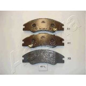 Колодки тормозные дисковые передний для KIA CERATO(LD) <b>ASHIKA 50-0K-K11</b>