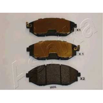 Колодки тормозные дисковые передний для CHEVROLET EPICA(KL1#) <b>ASHIKA 50-0W-W09</b>