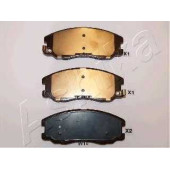 Колодки тормозные дисковые передний для CHEVROLET CAPTIVA(C100,C140) / OPEL ANTARA <b>ASHIKA 50-0W-W10</b>