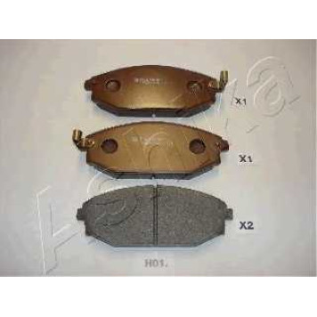 Колодки тормозные дисковые передний для HYUNDAI GALLOPER(JK-01) <b>ASHIKA 50-H0-001</b>