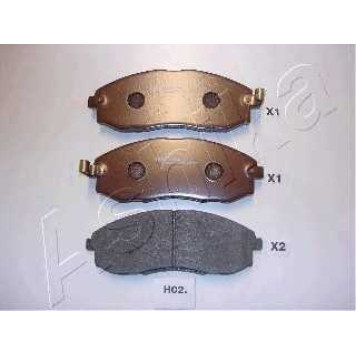 Колодки тормозные дисковые передний для HYUNDAI H-1 <b>ASHIKA 50-H0-002</b>