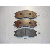 Колодки тормозные дисковые передний для HYUNDAI TERRACAN(HP) <b>ASHIKA 50-H0-006</b>
