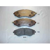 Колодки тормозные дисковые передний для CHEVROLET EVANDA, LACETTI, NUBIRA, REZZO / DAEWOO EVANDA, LACETTI, LEGANZA, NUBIRA, REZZO <b>ASHIKA 50-W0-005</b>