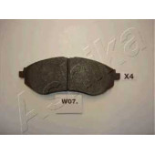 Колодки тормозные дисковые передний для CHEVROLET AVEO(T250,T255), KALOS / DAEWOO KALOS(KLAS) <b>ASHIKA 50-W0-007</b>