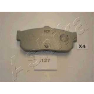 Колодки тормозные дисковые задний для INFINITI I30 / NISSAN 100 NX(B13), ALMERA(N15), MAXIMA QX(A32), MAXIMA(A32), PRIMERA(WP11), PULSAR(N14) <b>ASHIKA 51-01-127</b>