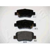 Колодки тормозные дисковые задний для TOYOTA AVENSIS(ADT27,T25,ZRT27) <b>ASHIKA 51-02-223</b>