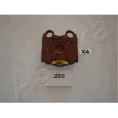 Колодки тормозные дисковые задний для LEXUS GS, IS SportCross, IS, SC / TOYOTA ALTEZZA GITA, ALTEZZA, ARISTO, CELSIOR <b>ASHIKA 51-02-260</b>