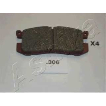 Колодки тормозные дисковые задний для MAZDA 626(GD,GV) <b>ASHIKA 51-03-306</b>
