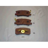 Колодки тормозные дисковые задний для CHRYSLER SEBRING / JEEP COMPASS / MITSUBISHI ASX, GRANDIS, LANCER, OUTLANDER, PAJERO <b>ASHIKA 51-05-505</b>