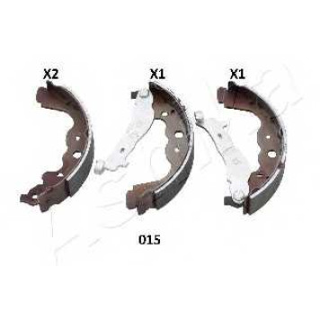 Комплект тормозных колодок задний <b>ASHIKA 55-00-015</b>