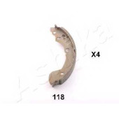 Комплект тормозных колодок задний для NISSAN PRIMERA(P11,WP11) <b>ASHIKA 55-01-118</b>