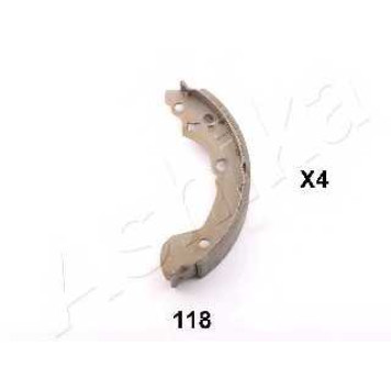 Комплект тормозных колодок задний для NISSAN PRIMERA(P11,WP11) <b>ASHIKA 55-01-118</b>