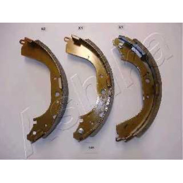Комплект тормозных колодок задний для NISSAN PATROL GR(GR,Y60) <b>ASHIKA 55-01-140</b>