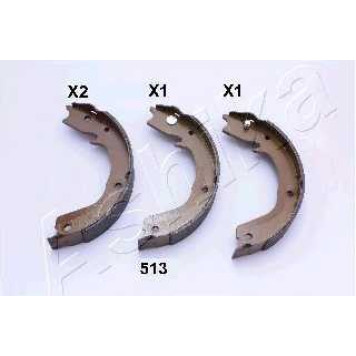 Комплект колодок стояночной тормозной системы ASHIKA 55-05-513