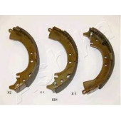 Комплект тормозных колодок задний для DAIHATSU CHARMANT / TOYOTA CAMRY, CARINA, CELICA, COROLLA, CORONA, CRESSIDA, LITEACE, RAV 4 <b>ASHIKA 55-06-601</b>
