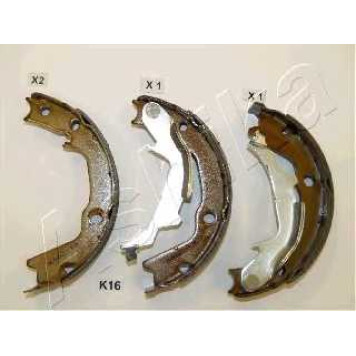 Комплект тормозных колодок задний для HYUNDAI GETZ(TB), i20(PB,PBT), SONATA(EF), XG(XG) / KIA MAGENTIS(GD), SOUL(AM) <b>ASHIKA 55-0K-K16</b>