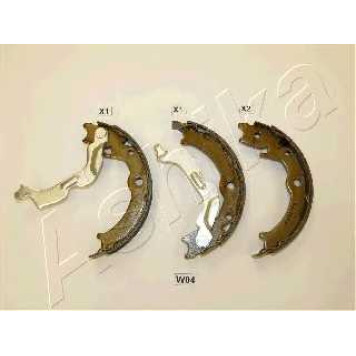 Комплект колодок стояночной тормозной системы ASHIKA 55-0W-W04