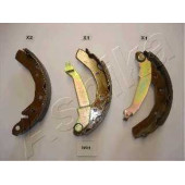 Комплект тормозных колодок задний для CHEVROLET MATIZ(M200,M250), SPARK / DAEWOO MATIZ(KLYA), TICO(KLY3) <b>ASHIKA 55-W0-001</b>