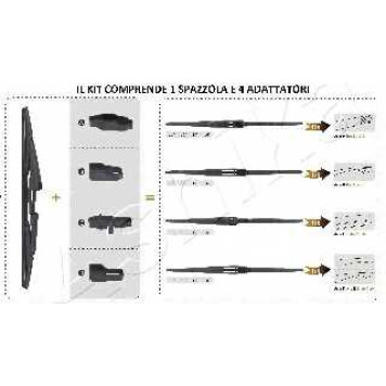 Щетка стеклоочистителя задняя ASHIKA SA-X40R-1