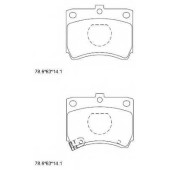 Колодки тормозные дисковые передний <b>ASIMCO KD3734</b>