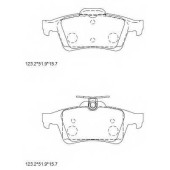 Колодки тормозные дисковые задний для MAZDA 3(BK,BL), 5(CR19,CW) / OPEL SIGNUM, VECTRA / VOLVO C30, C70, S40(MS), V50(MW) <b>ASIMCO KD6708</b>
