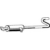 Средний глушитель выхлопных газов ASMET 25.005