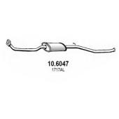 Средний глушитель выхлопных газов ASSO 10.6047