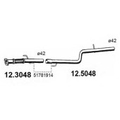 Труба выхлопного газа ASSO 12.3048