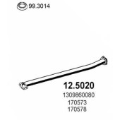 Труба выхлопного газа ASSO 12.5020