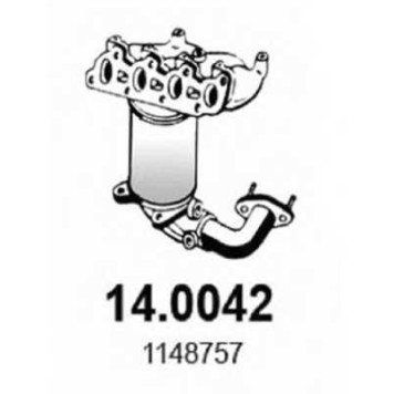 Катализатор ASSO 14.0042