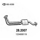 Предглушитель выхлопных газов ASSO 28.2007