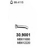 Труба выхлопного газа ASSO 30.9001