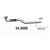 Труба выхлопного газа ASSO 34.4008