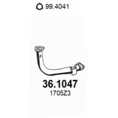 Труба выхлопного газа ASSO 36.1047