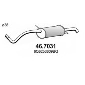 Глушитель выхлопных газов конечный ASSO 46.7031
