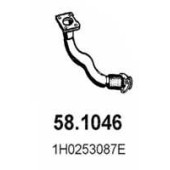 Труба выхлопного газа ASSO 58.1046