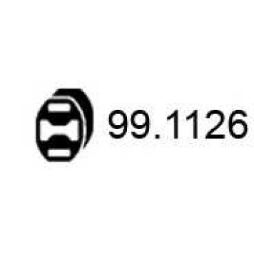 Кронштейн системы выпуска ОГ ASSO 99.1126