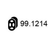 Кронштейн системы выпуска ОГ ASSO 99.1214
