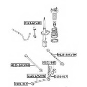 Сайленблок задней цапфы 0101-017 <b>ASVA 0101017</b>